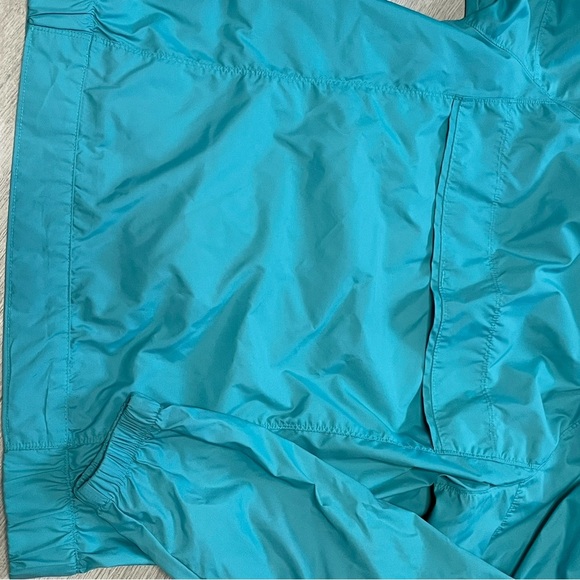 Columbia Women’s detachable hood breathable/Teal Hooded Windbreaker Jacket - Picture 13 of 15
